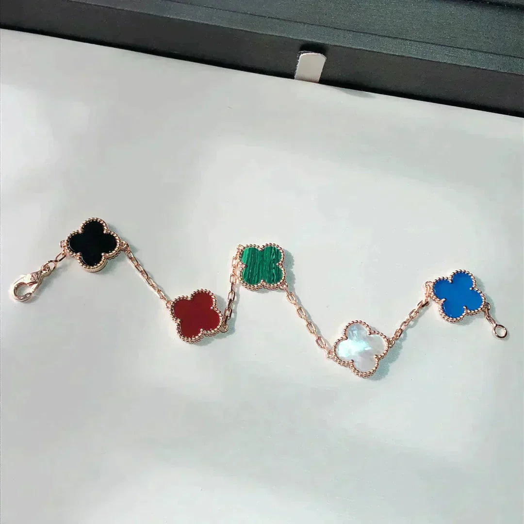 TRÈFLE BRACELET | MULTICOLOR - GOLD