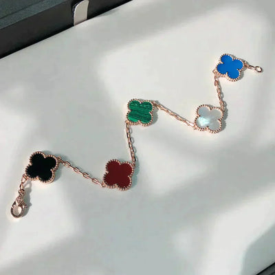 TRÈFLE BRACELET | MULTICOLOR - GOLD