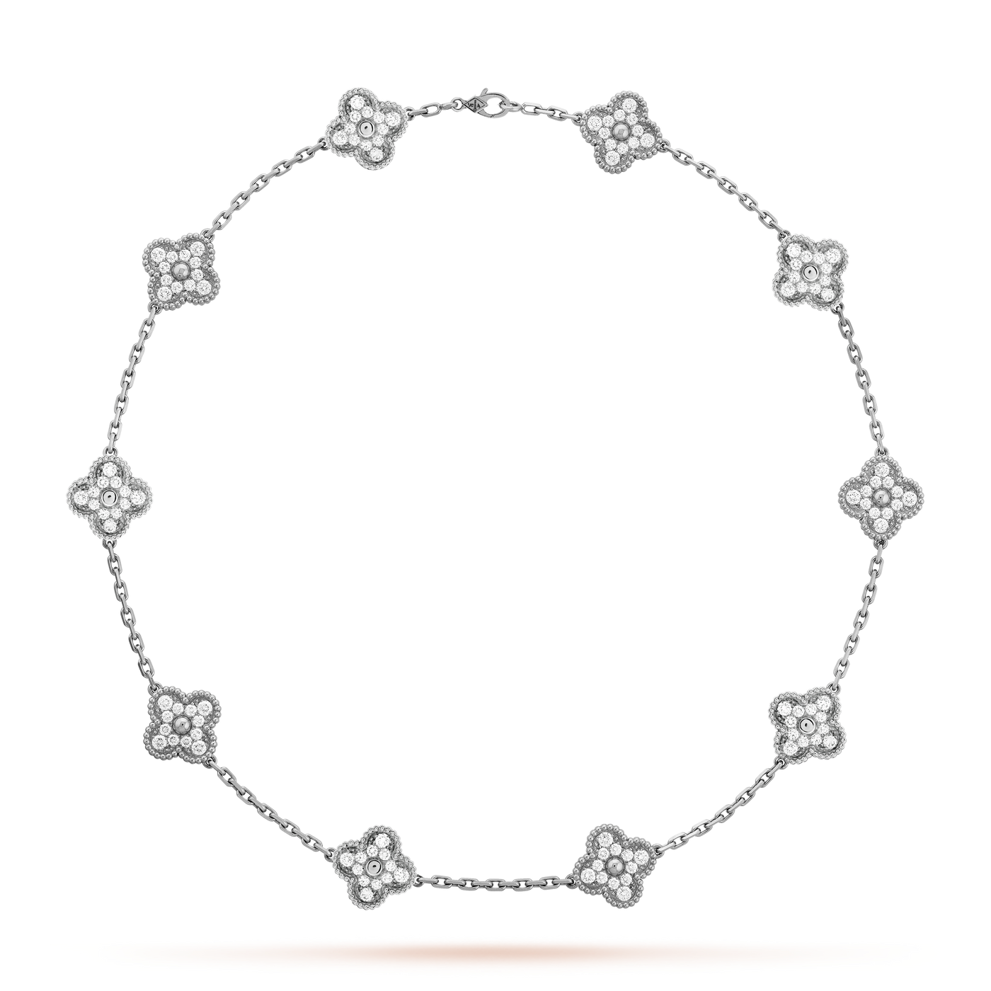 TRÈFLE NECKLACE 10 MOTIFS | SILVER