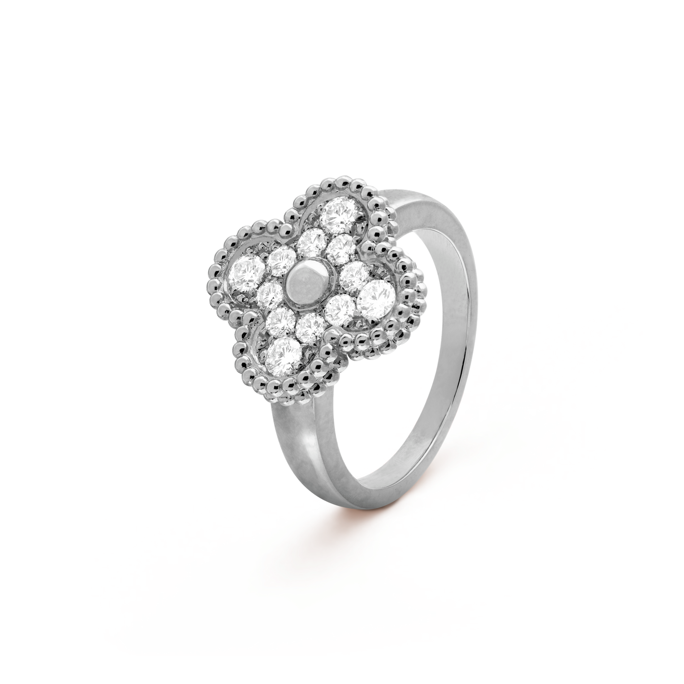 TRÈFLE RING GLOSSY | GOLD