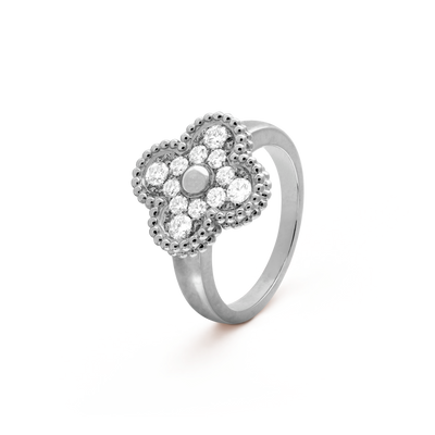 TRÈFLE RING GLOSSY | GOLD