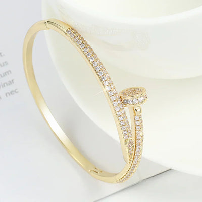 HERMIZ NAIL BRACELET | PAVÉ