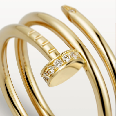 GABRIELLE FINGER RING | GOLD