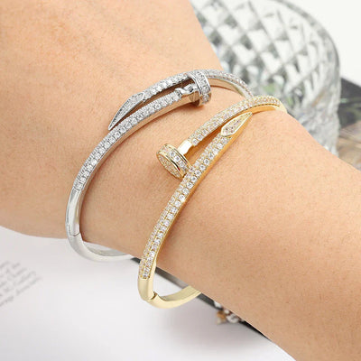 HERMIZ NAIL BRACELET | PAVÉ