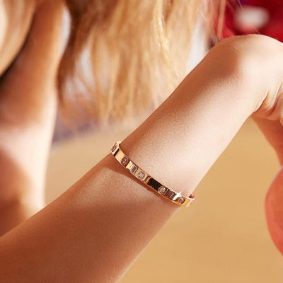 AMOUR BRACELET GLOSSY | SILVER