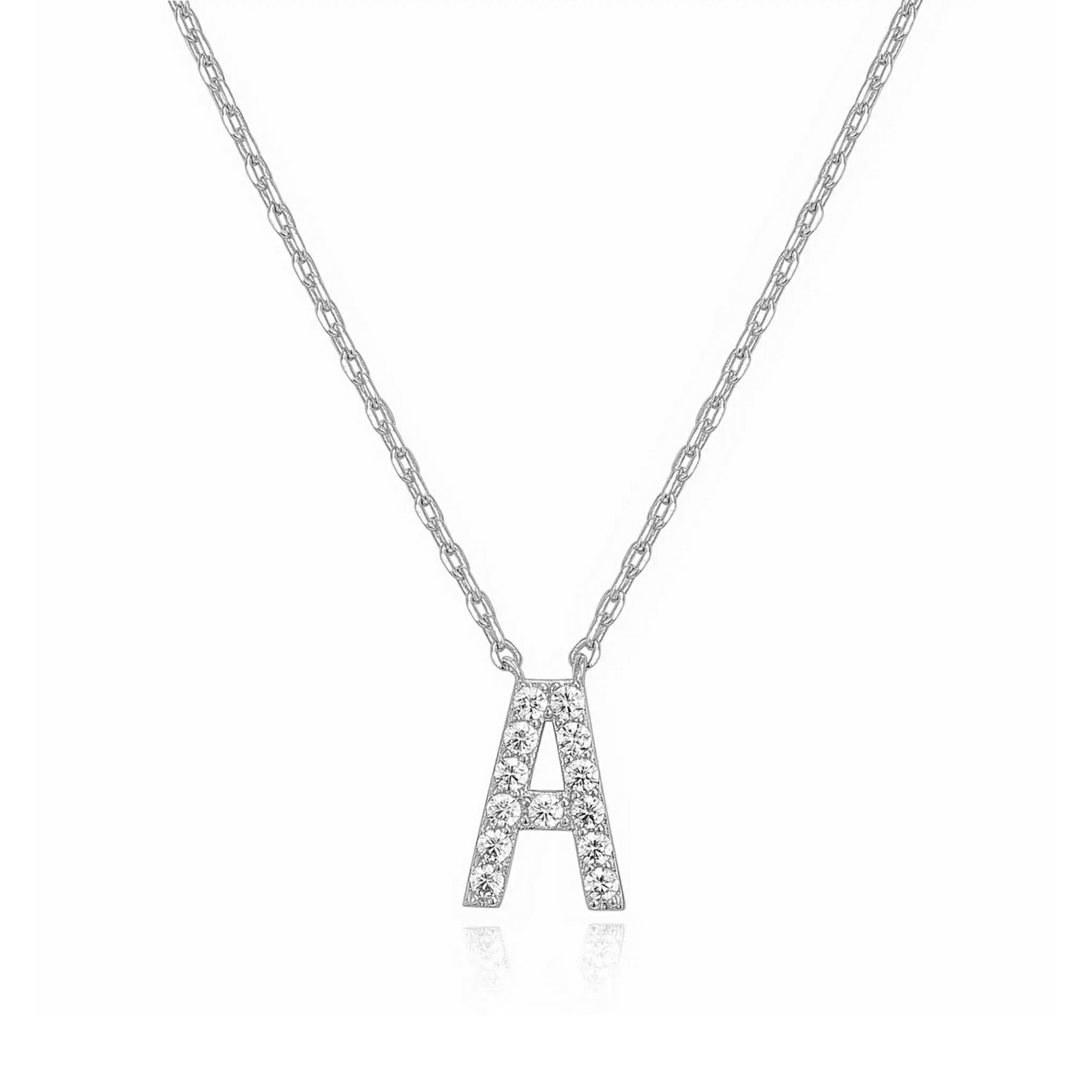 INITIALE NECKLACE | SILVER