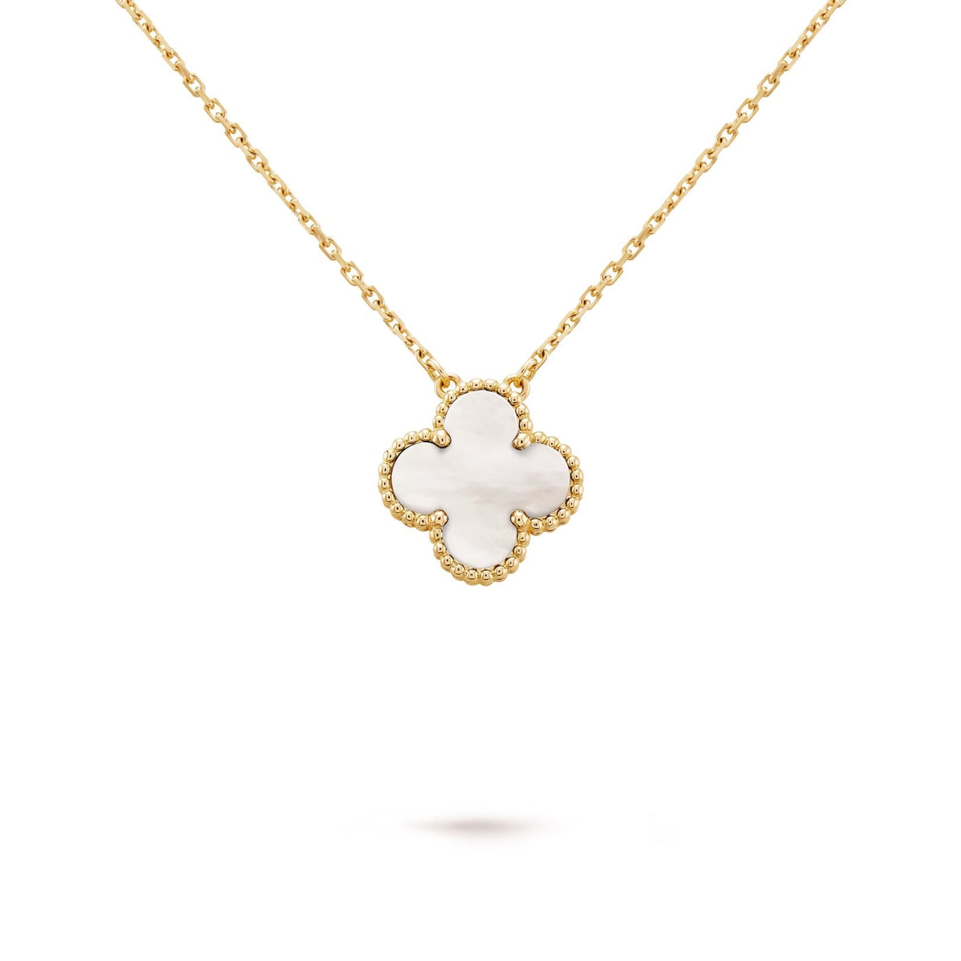 TRÈFLE NECKLACE | WHITE
