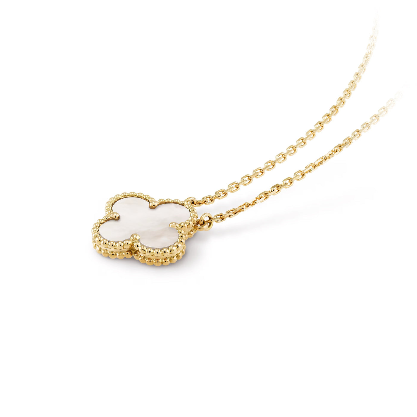 TRÈFLE NECKLACE | WHITE
