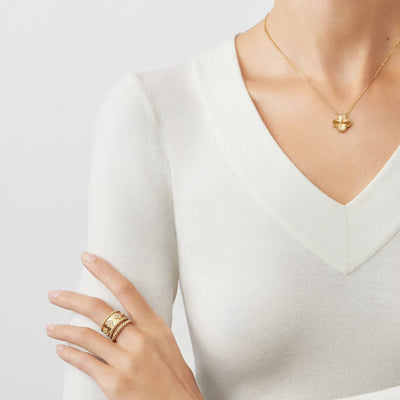 TRÈFLE NECKLACE | GOLD