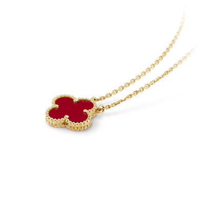 TRÈFLE NECKLACE | RED