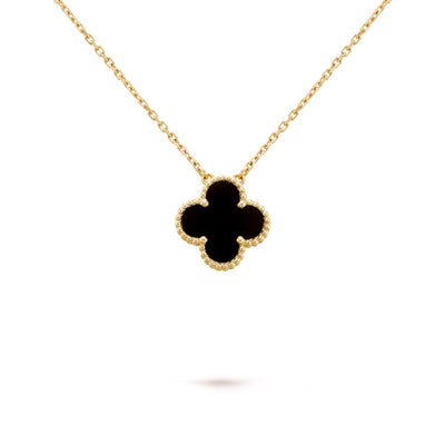 TRÈFLE NECKLACE | BLACK
