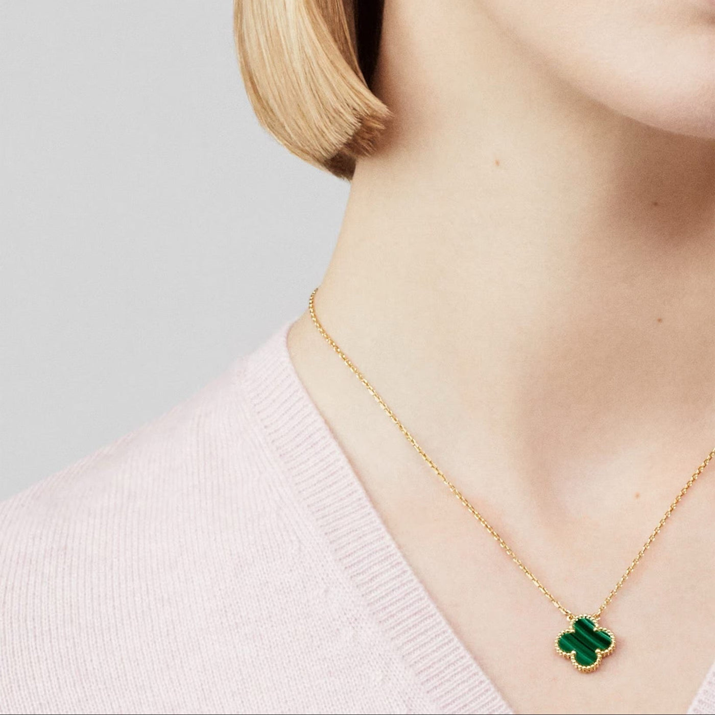 TRÈFLE NECKLACE | GREEN