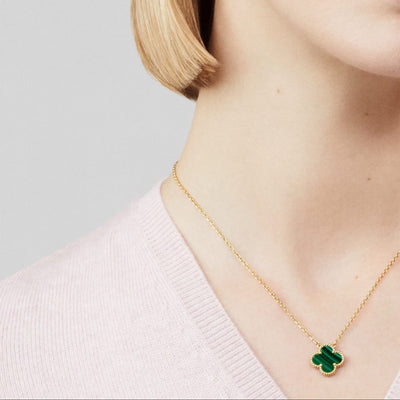 TRÈFLE NECKLACE | GREEN