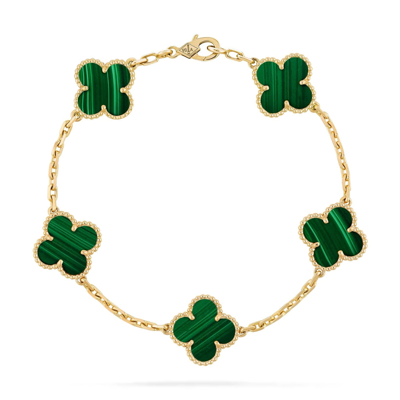TRÈFLE BRACELET | GREEN - GOLD