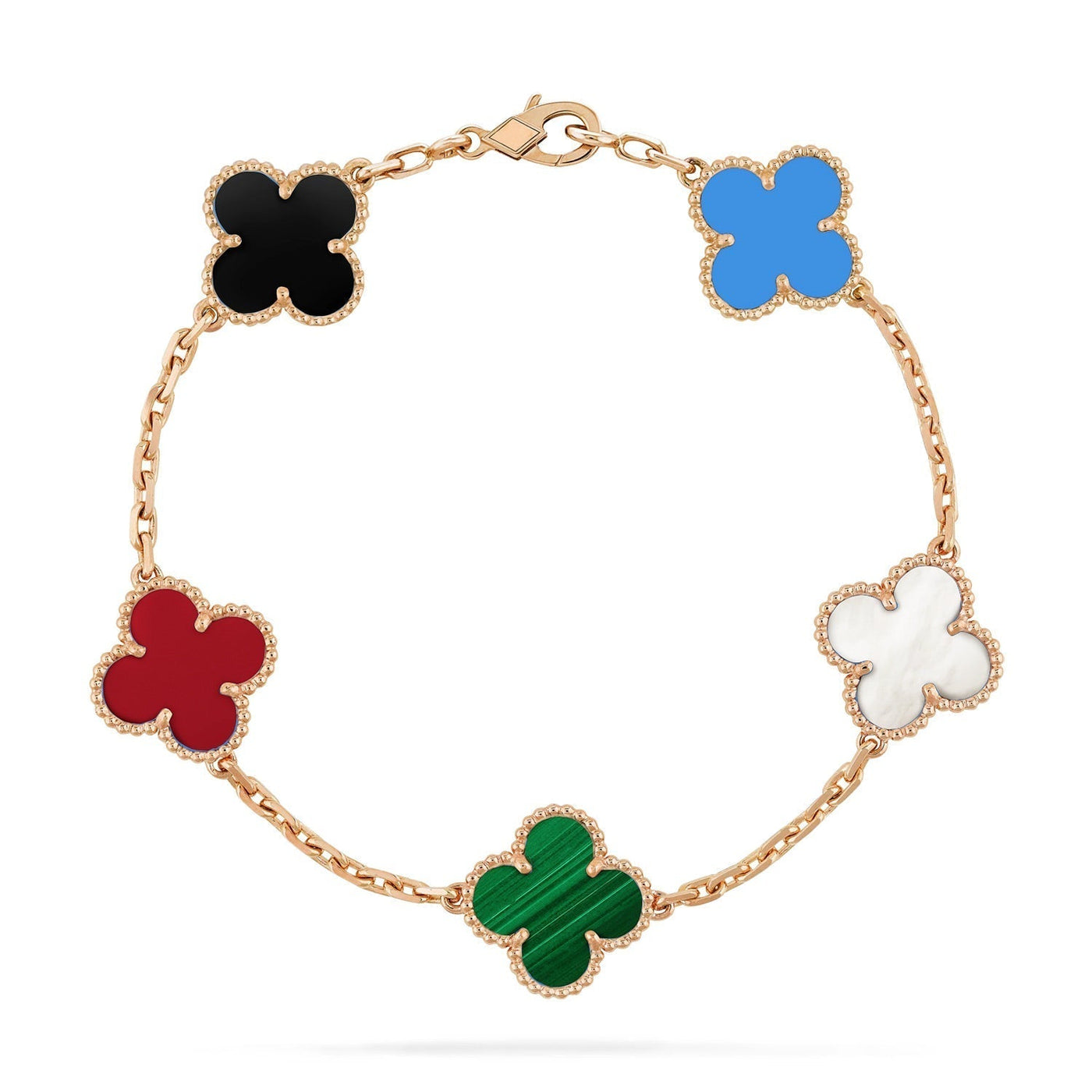 TRÈFLE BRACELET | MULTICOLOR - GOLD