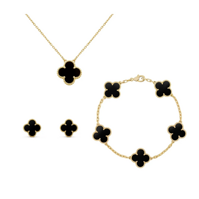TRÈFLE CLARA SET | WHITE - GOLD
