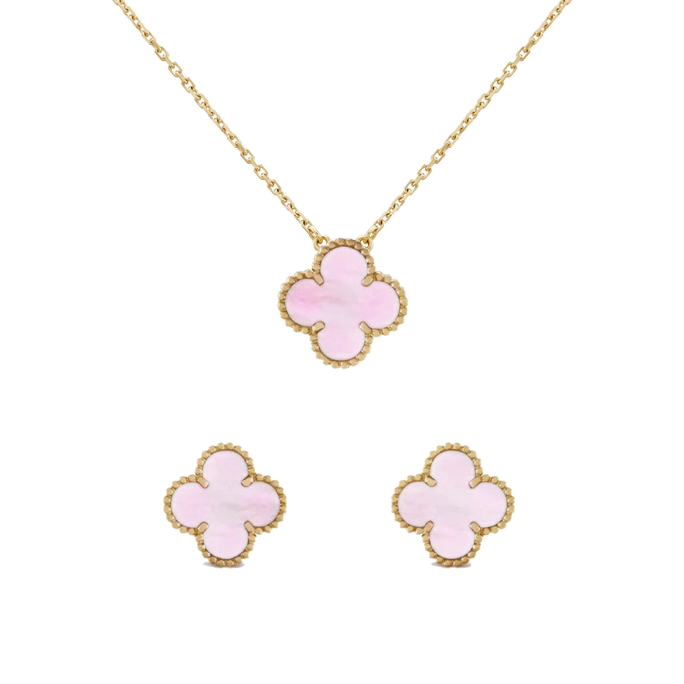 TRÈFLE CLARA SET | PINK – GOLD