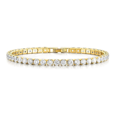 GLOSSY TENNIS BRACELET | GOLD