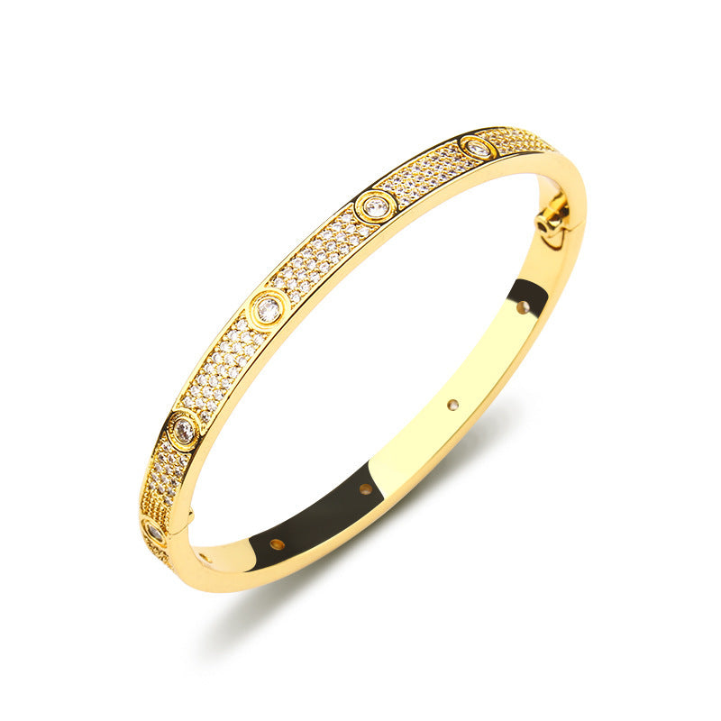AMOUR GLOSSY DELUXE BRACELET | GOLD