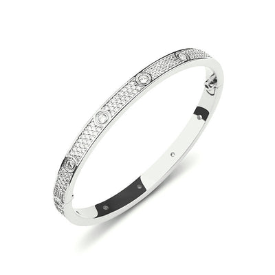 AMOUR BRACELET LUXURY GLOSSY | SILVER