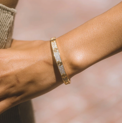 AMOUR GLOSSY DELUXE BRACELET | GOLD