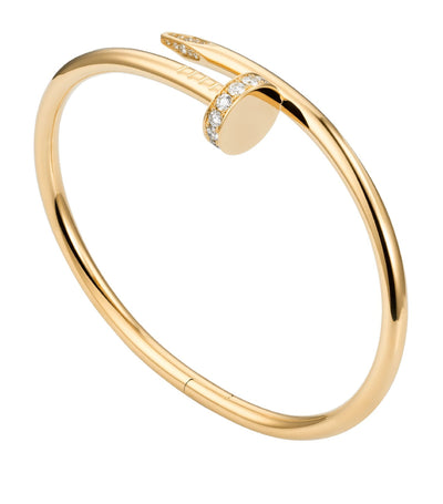 GLOSSY NAIL BRACELET | GOLD