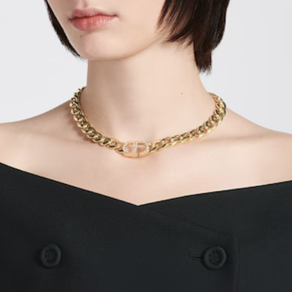 DIANA NECKLACE GLOSSY | GOLD
