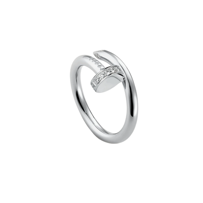 GLOSSY FINGER RING | SILVER