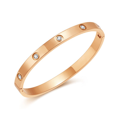 AMOUR BRACELET GLOSSY | SILVER