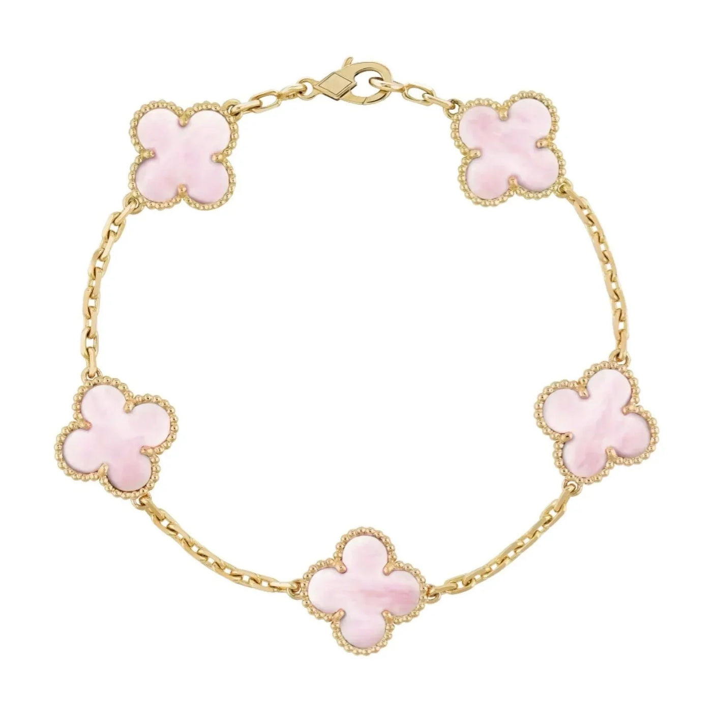 TRÈFLE BRACELET | PINK - GOLD